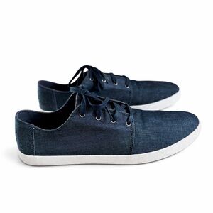 TOM’s Men's Casual Canvas Navy Sneakers